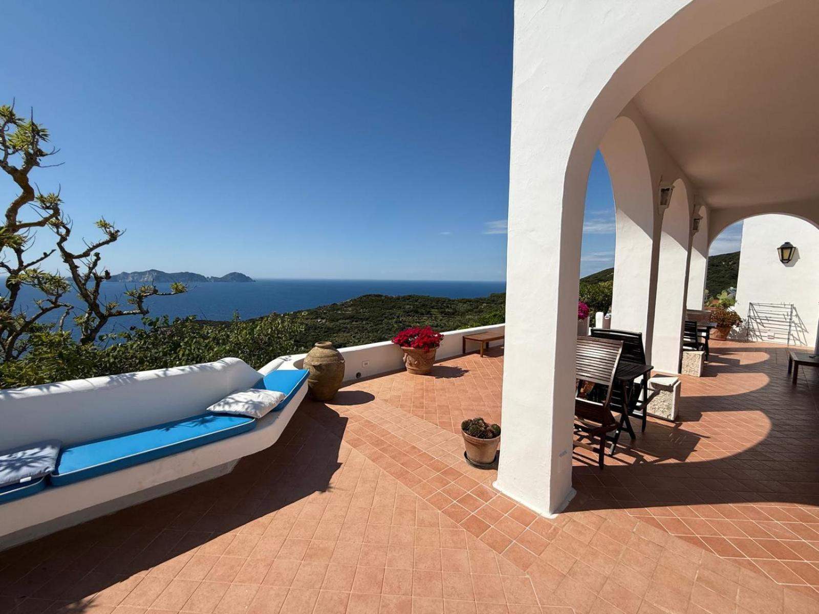 Guest House Villa Il Gabbiano Ponza Luaran gambar